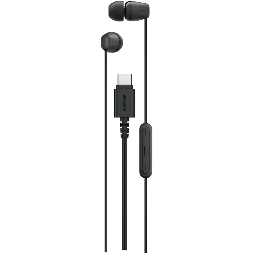 Sony EX15C USB-C Wired In-Ear Earphones – Black