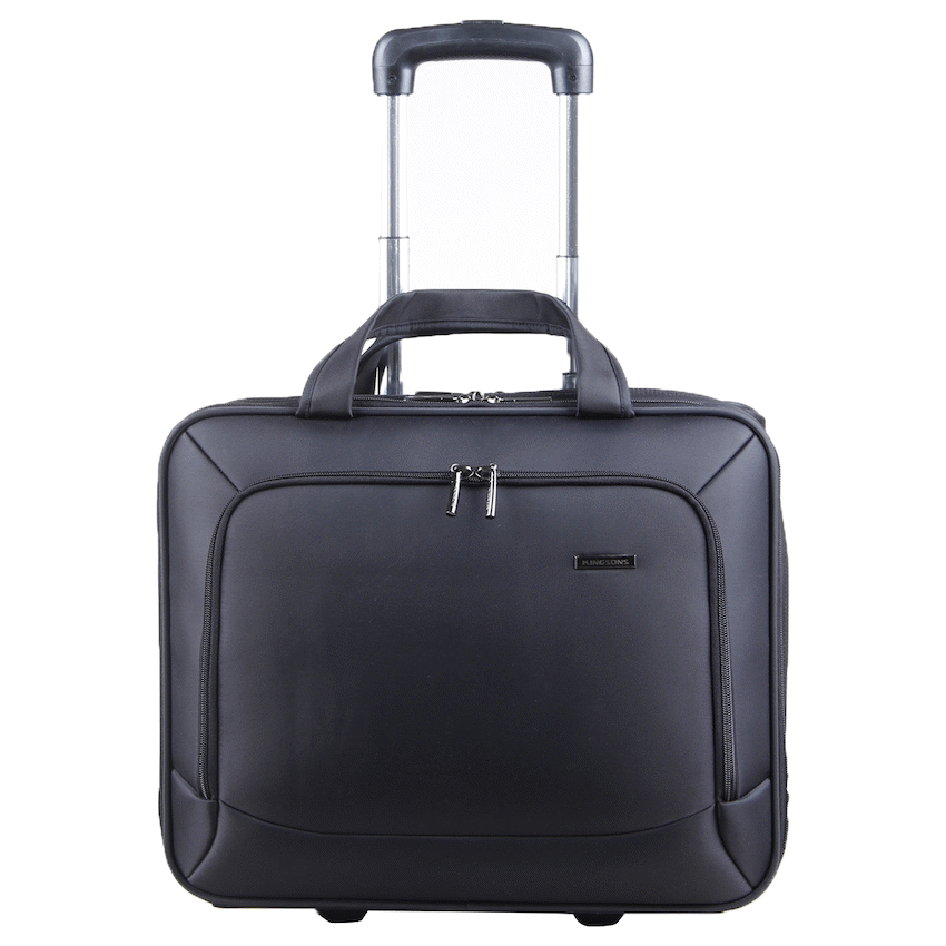 Kingsons Prime 15.6″ Laptop Trolley Bag – Black Kingsons Prime 15.6″ Laptop Trolley Bag – Black